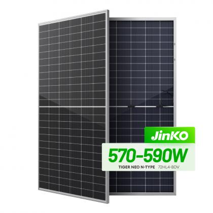 Jinko Tiger Neo N-type JKM-N-72HL4RBDV 580W 585W Bifacial PV Module