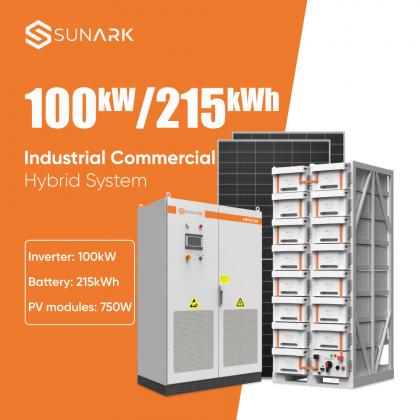 Industrial Solar Panel System 100Kw 200Kw 500Kw Solar Energy Storage ...