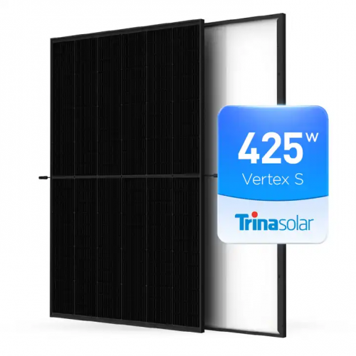Tier 1 Solar Module Trina Solar Vertex S Full Black 425W 420W 415W 410W 405W