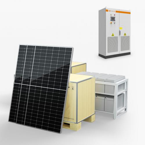 Commercial Hybrid Solar Power System