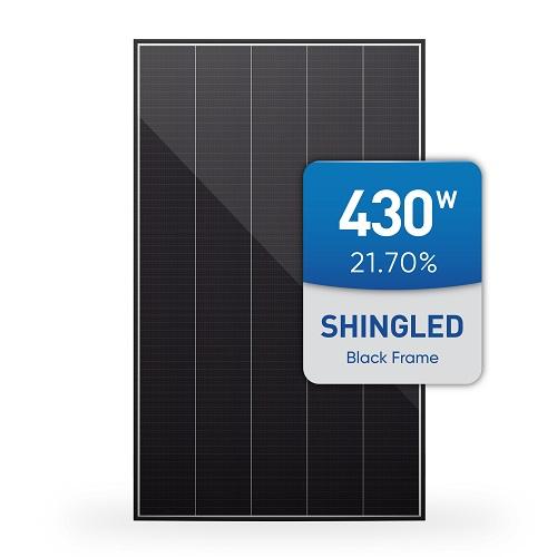 shingled solar panels