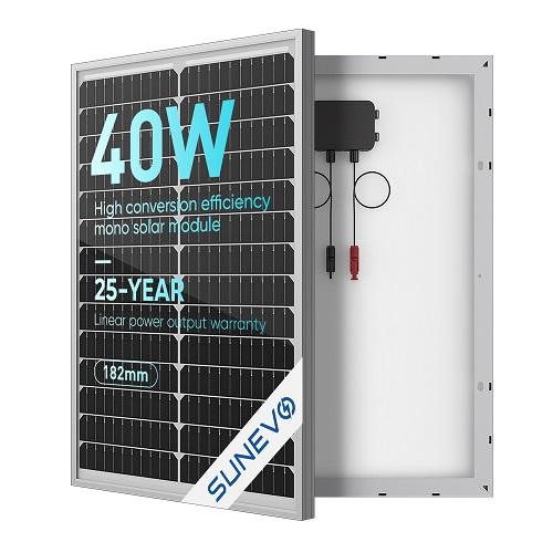 small size solar panel 40W