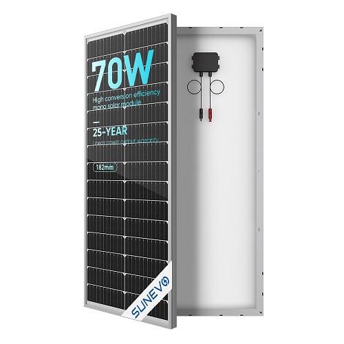small size solar panel 70W
