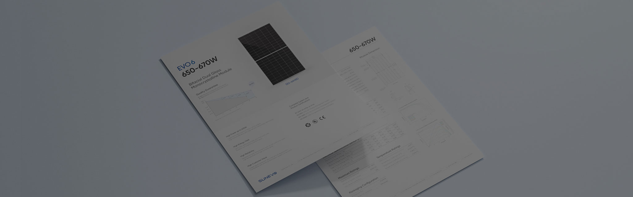 Download Solar Panel Specification Datasheet
