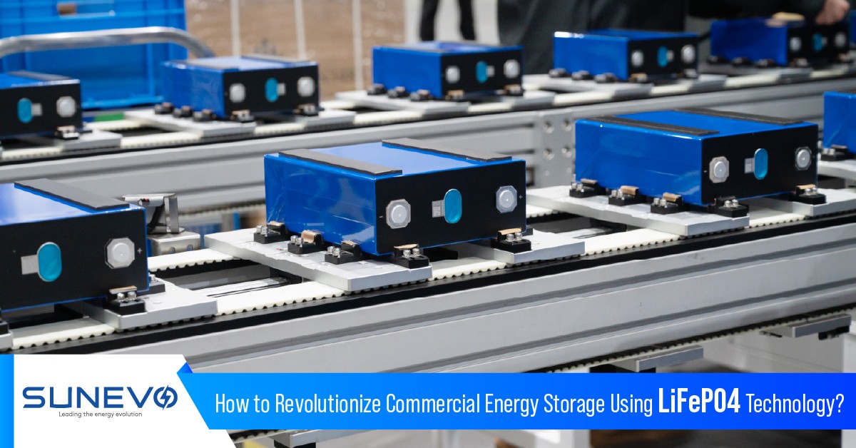 How to Revolutionize Commercial Energy Storage Using LiFePO4 Technology? 