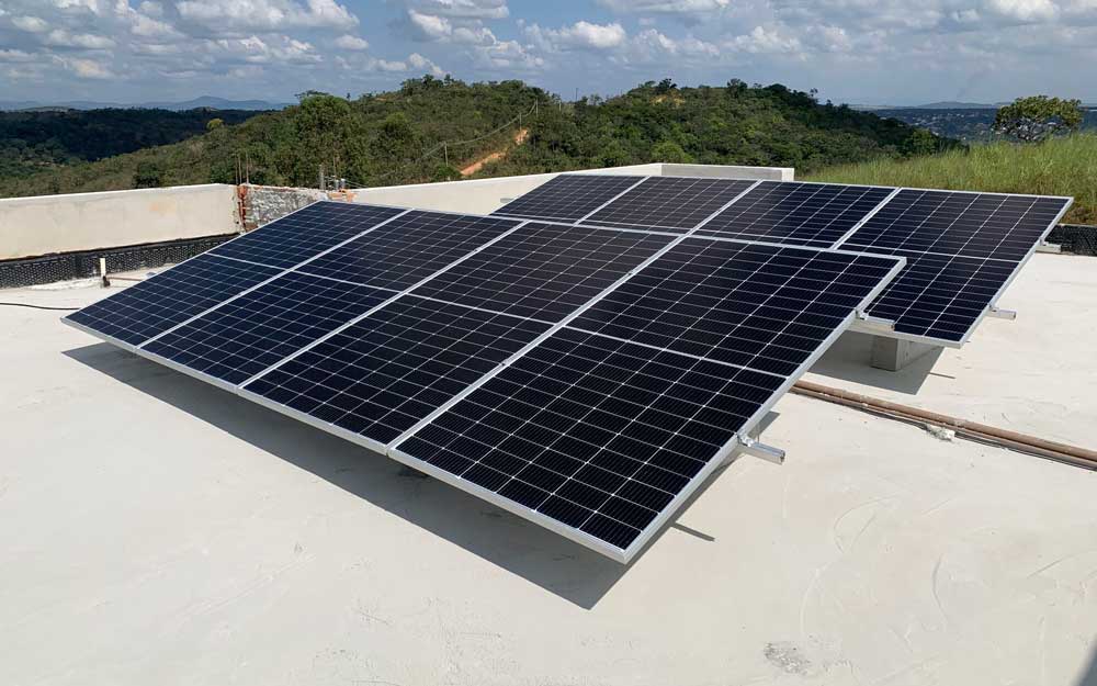 4KW Off Grid Solar System in Brazil