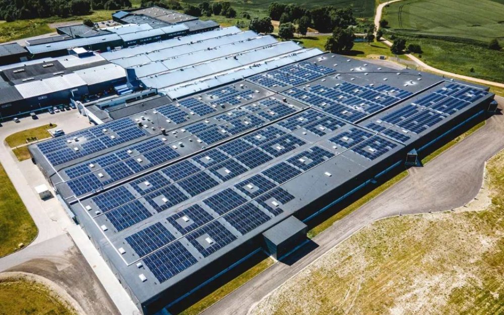 Lithuania 1.65MW Rooftop Solar PV Power Plant