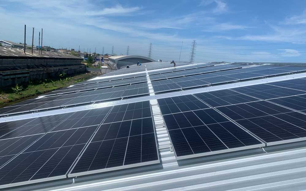 1.7MW On Grid Solar System in Thailand