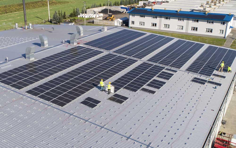 1.2MW Roof Top Solar Power Plant On Grid
