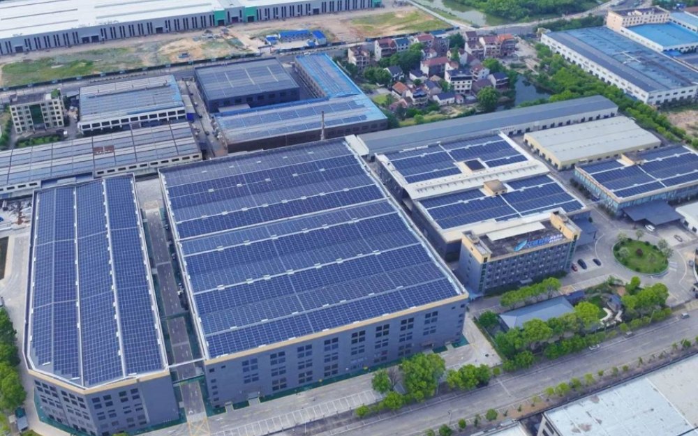 China 4.6MW Rooftop Solar PV Power Plant