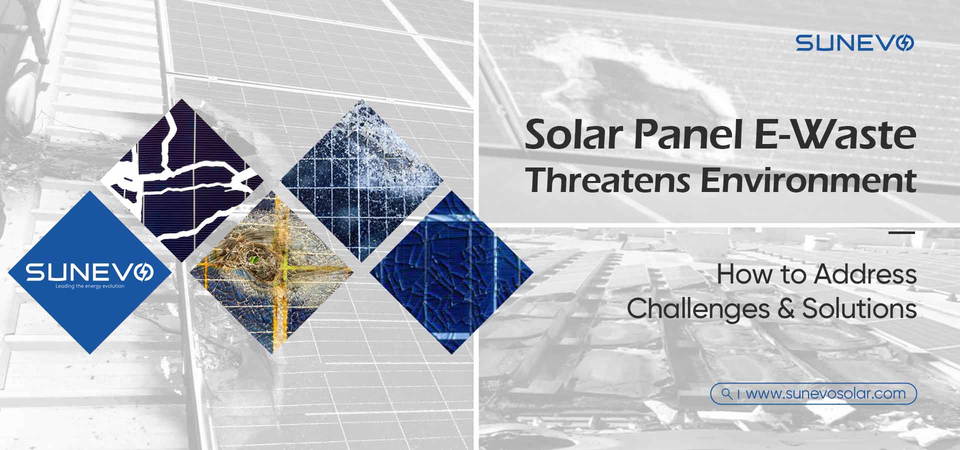Solar Panel E-Waste: How to Address Challenges & Solutions