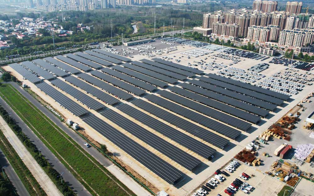 7.5MW Commercial Solar Carport
