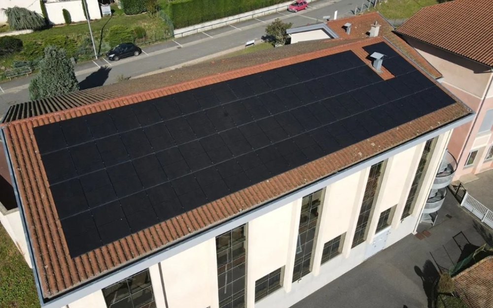 France 35kW Grid Tied Solar PV System